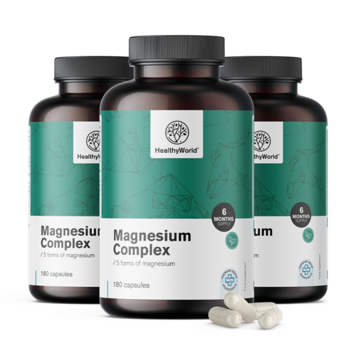3x Magnézium komplex, összesen 540 kapszula