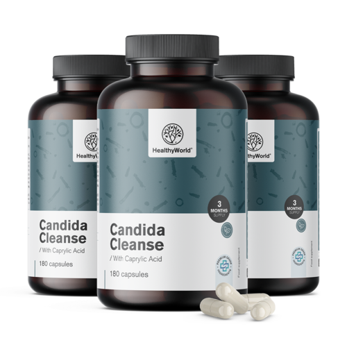 3x Candida Cleanse, összesen 540 kapszula
