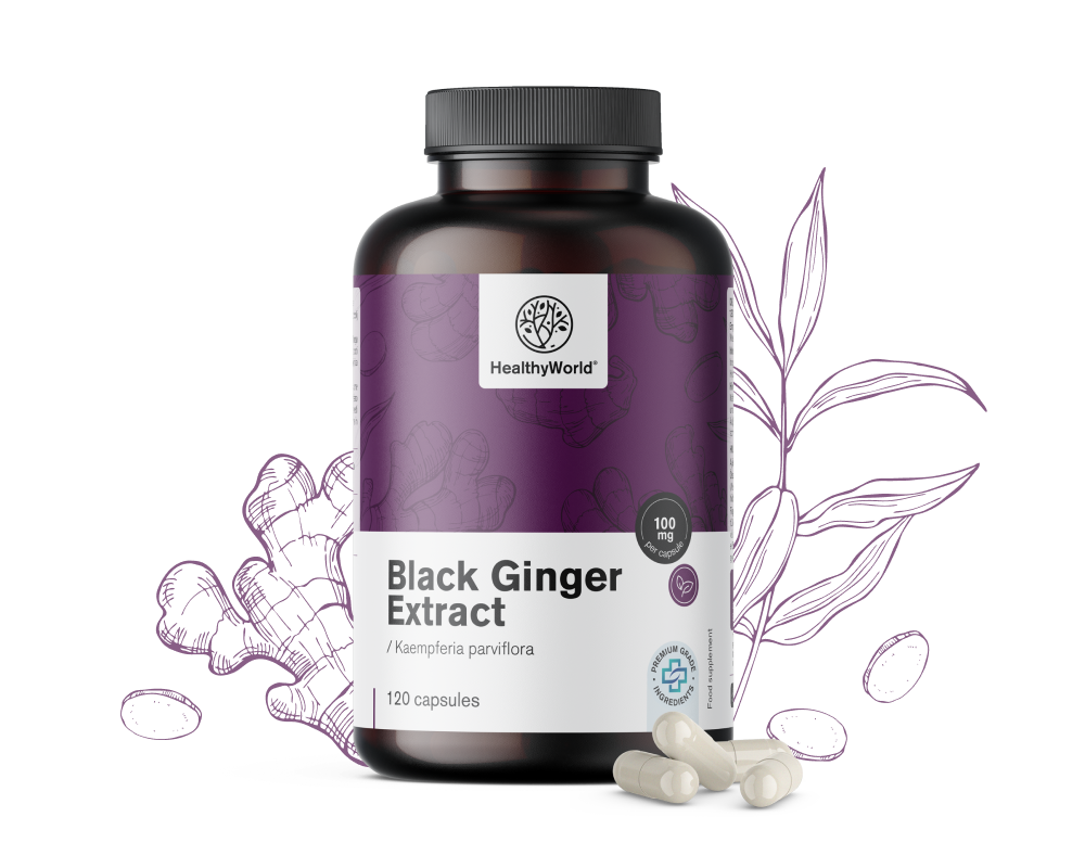 Fekete gyömbér – kivonat