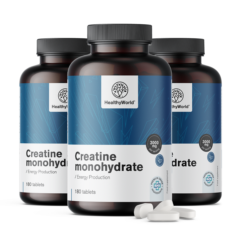 Kreatin monohidrat 3000 mg = Kreatin monohidrát 3000 mg.