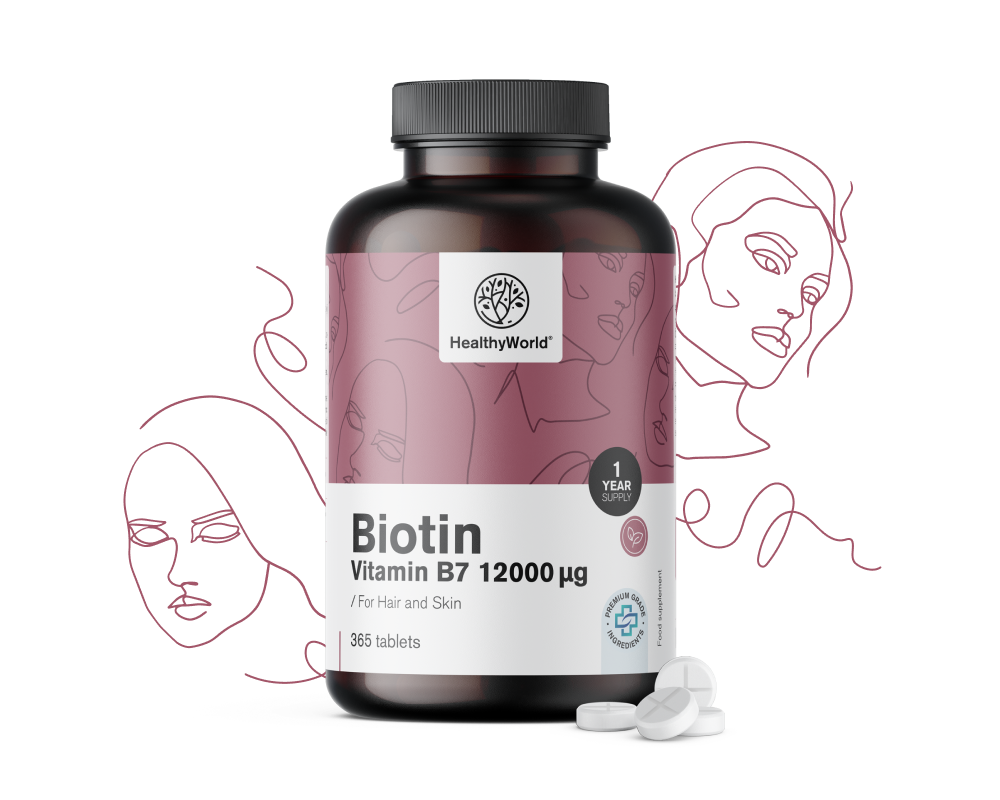 Biotin 12000 µg