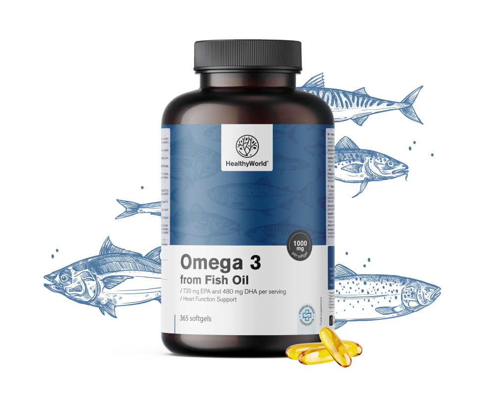 Omega-3 1000 mg – halolajból