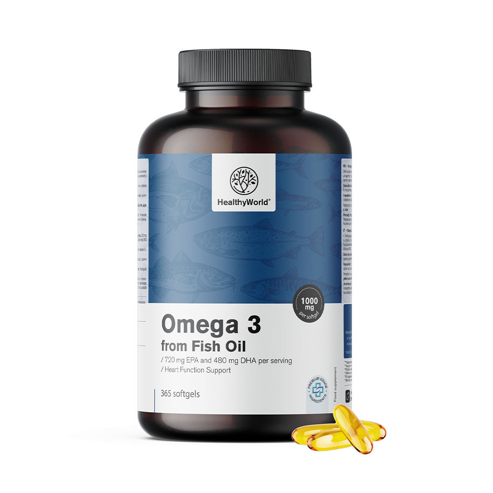 Omega-3 1000 mg EPK és DHK-vel