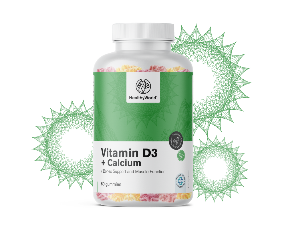 D3-vitamin + Kalcium
