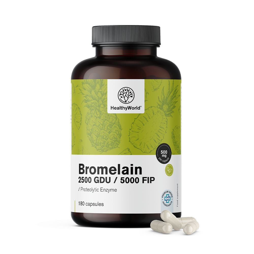 Bromelin 500 mg kapszulában