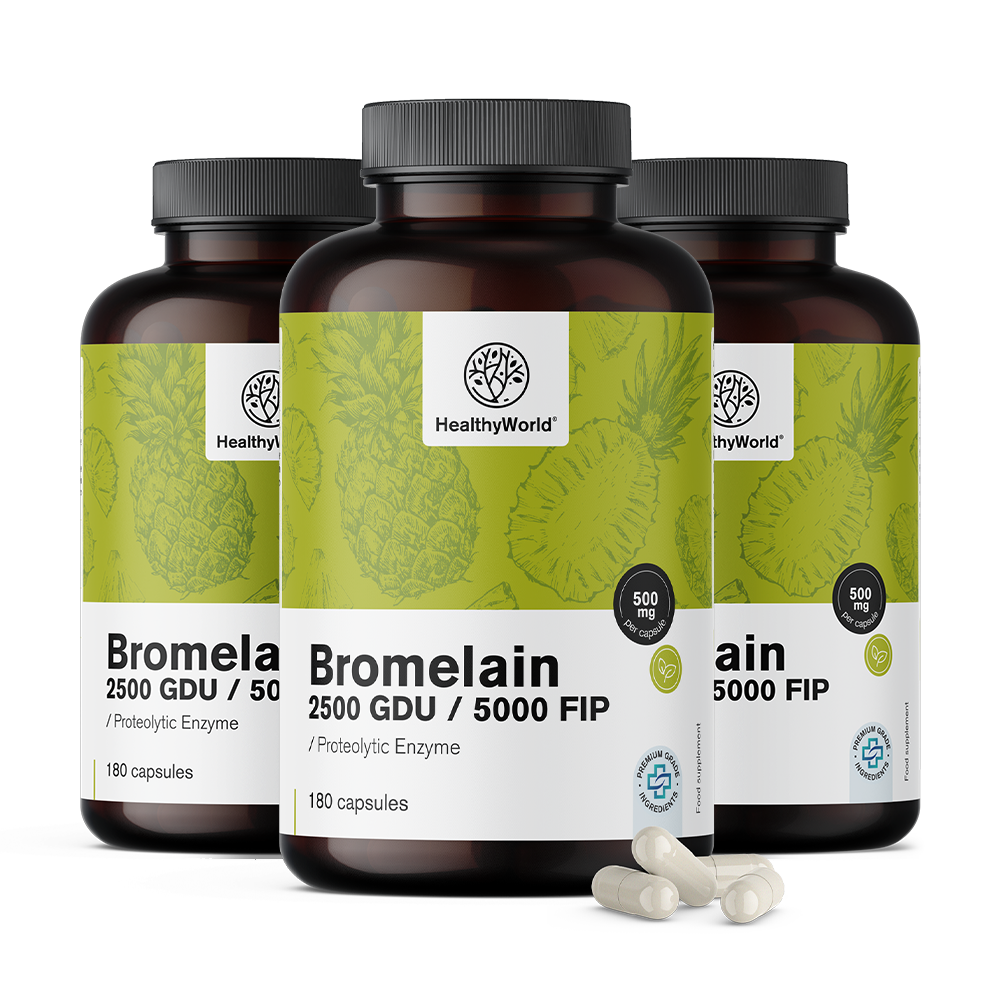 Bromelin 500 mg kapszulában