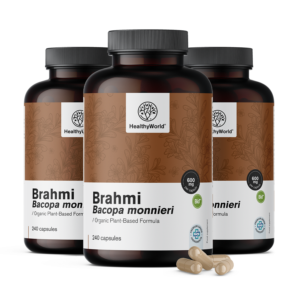 BIO Brahmi 600 mg kapszulákban