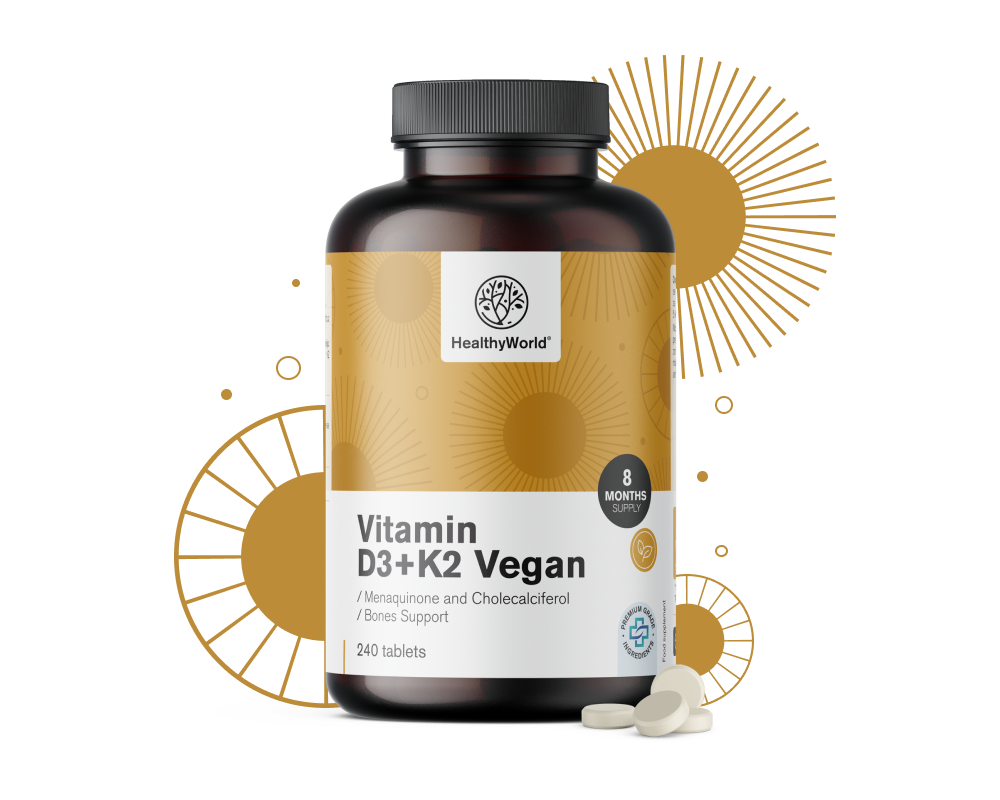 Vegán D3+K2 vitamin