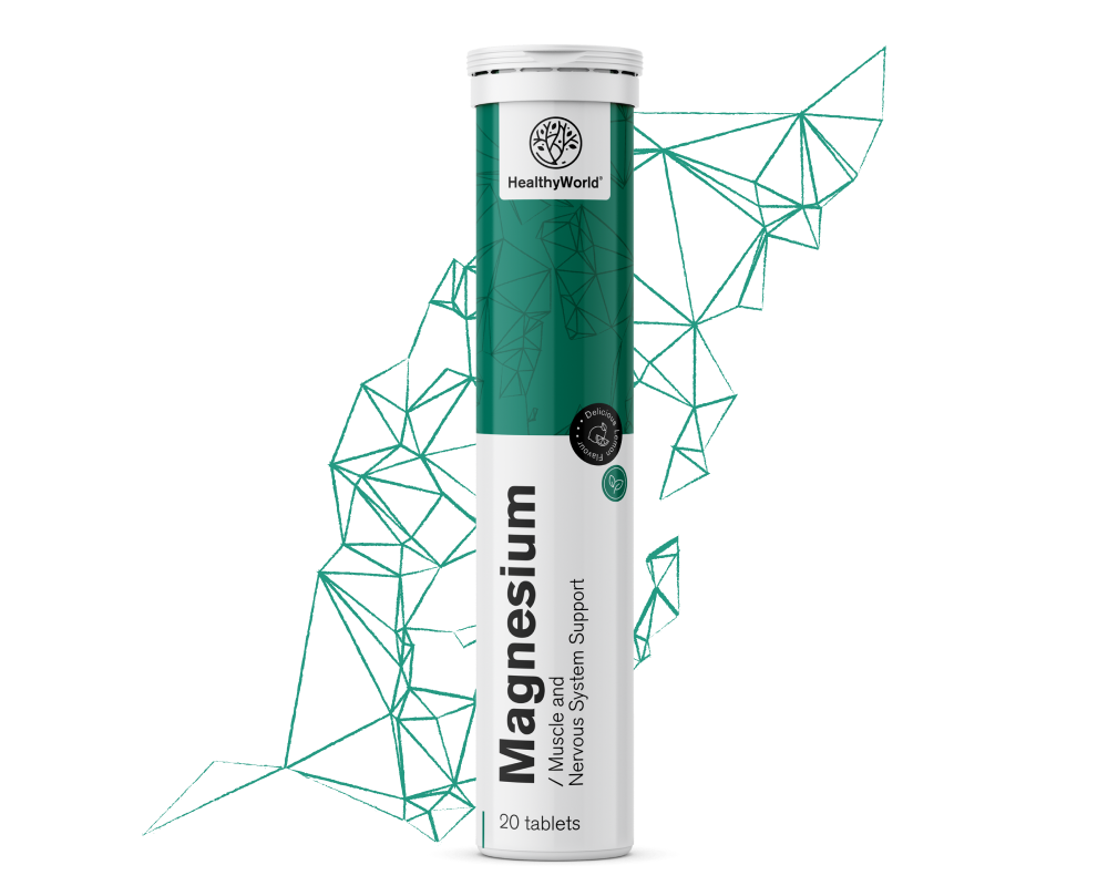 Magnézium – pezsgőtabletta