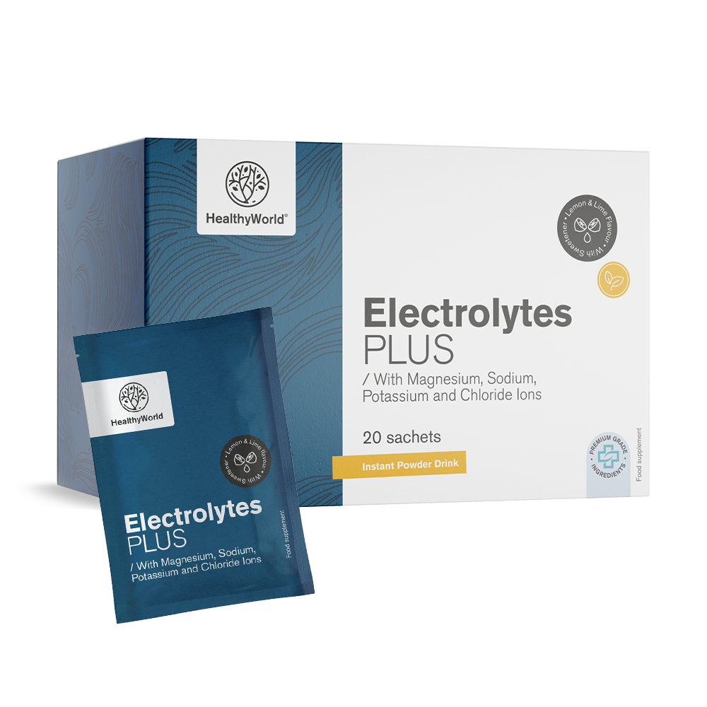 Elektrolitok - por formájú italpor készítéséhez.