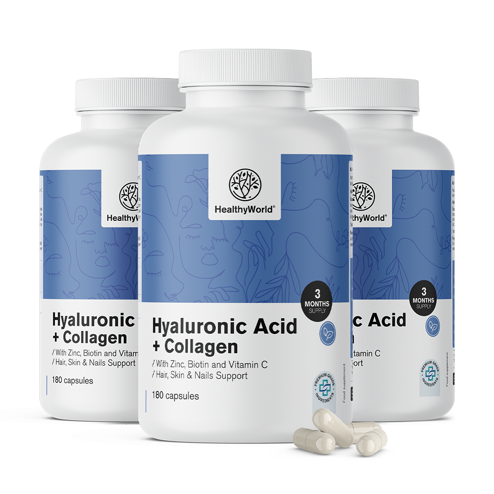 Hialuronsav + kollagén komplex