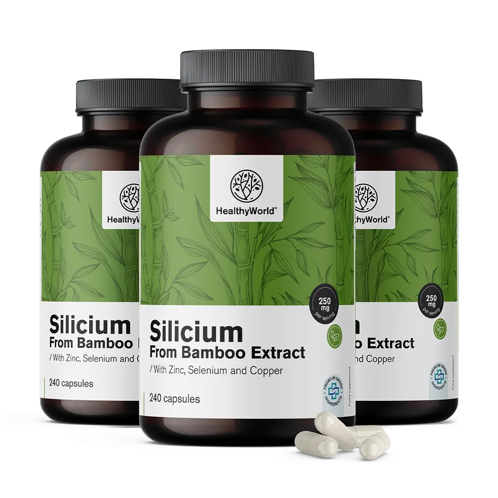 Szilícium 250 mg - bambusz kivonatból