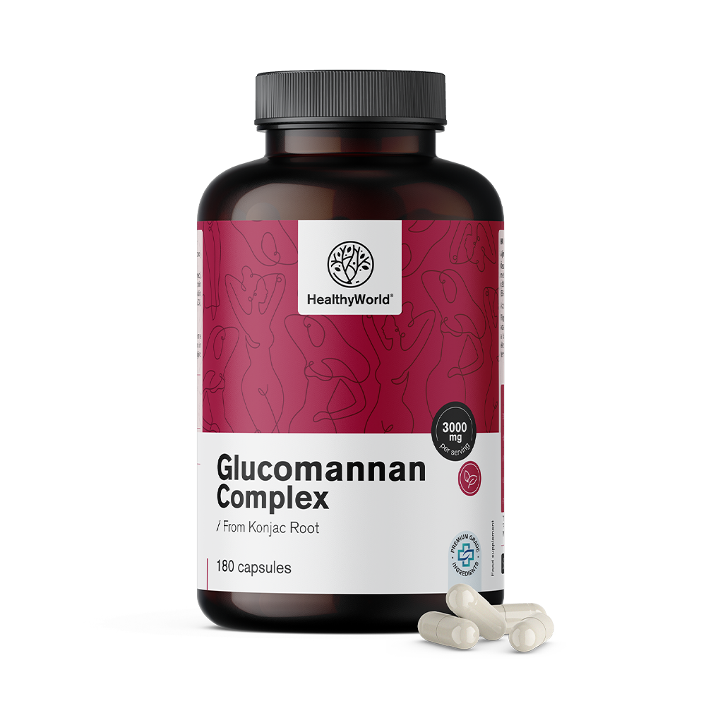 Glukomannán komplex 3000 mg
