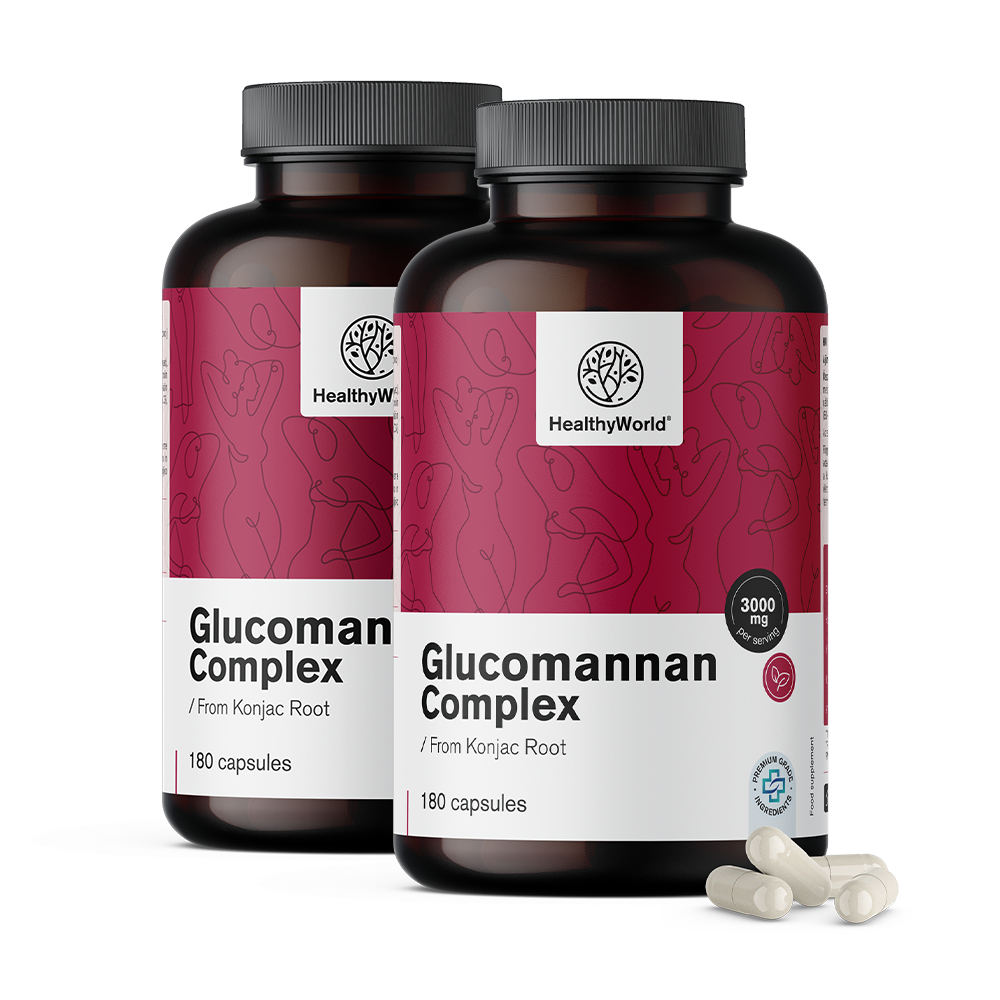 Glukomannán komplex 3000 mg