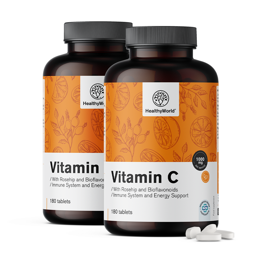 C-vitamin 1000 mg - csipkebogyóval és bioflavonoidokkal