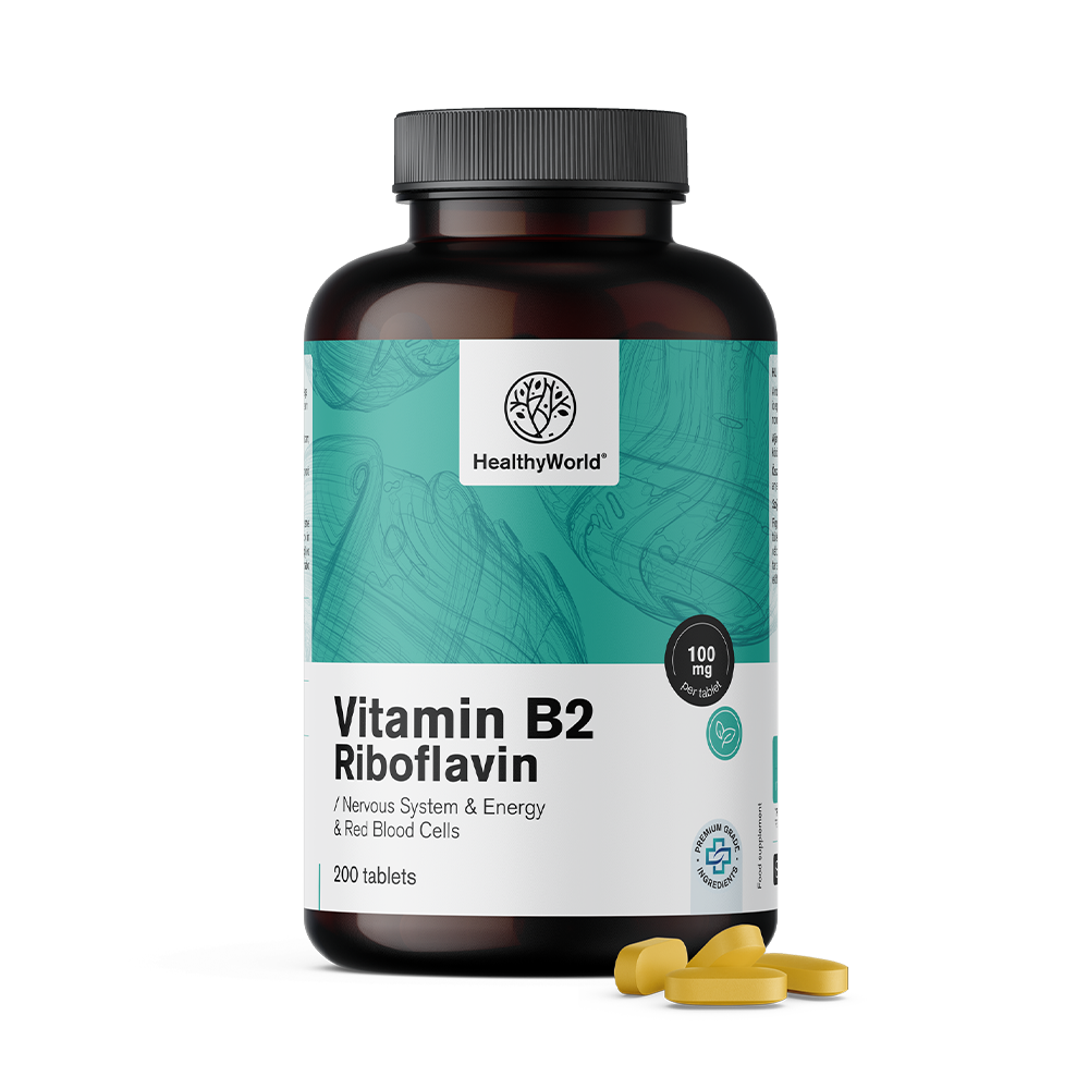 Vitamin B2 - riboflavin 100 mgVitamin B2 - riboflavin 100 mg