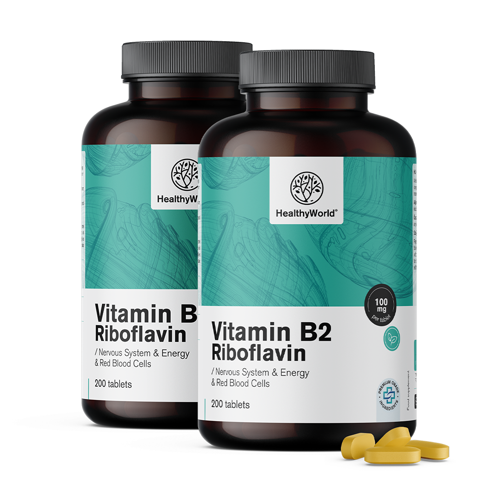 Vitamin B2 - riboflavin 100 mgVitamin B2 - riboflavin 100 mg