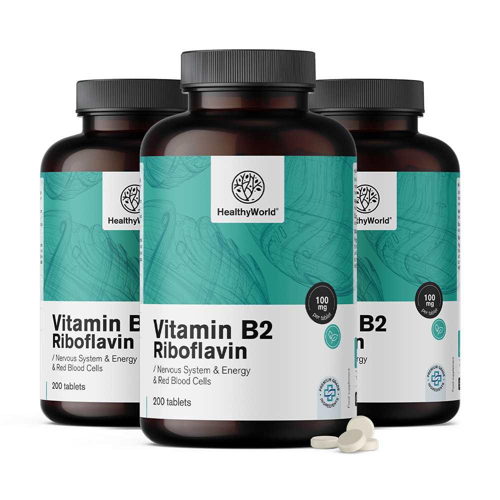 Vitamin B2 - riboflavin 100 mgVitamin B2 - riboflavin 100 mg