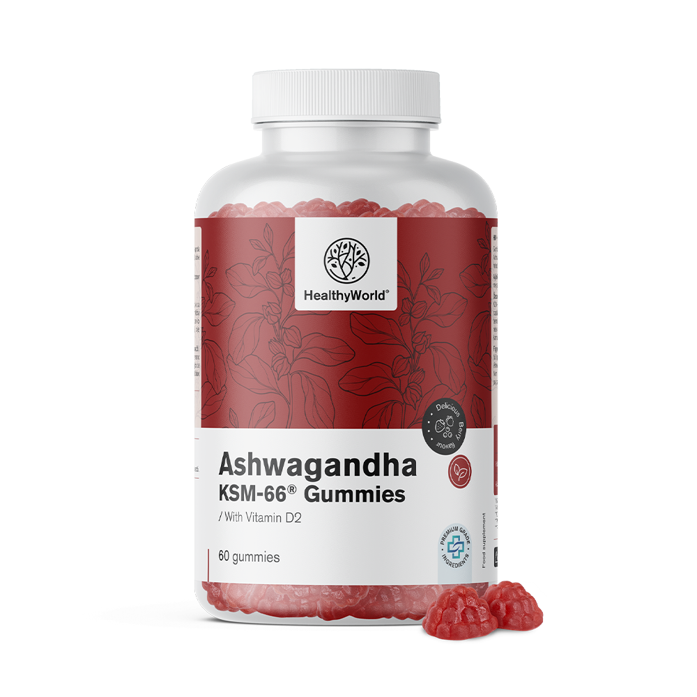 Ašvaganda KSM-66 300 mg - Ashwagandha KSM-66 300 mg