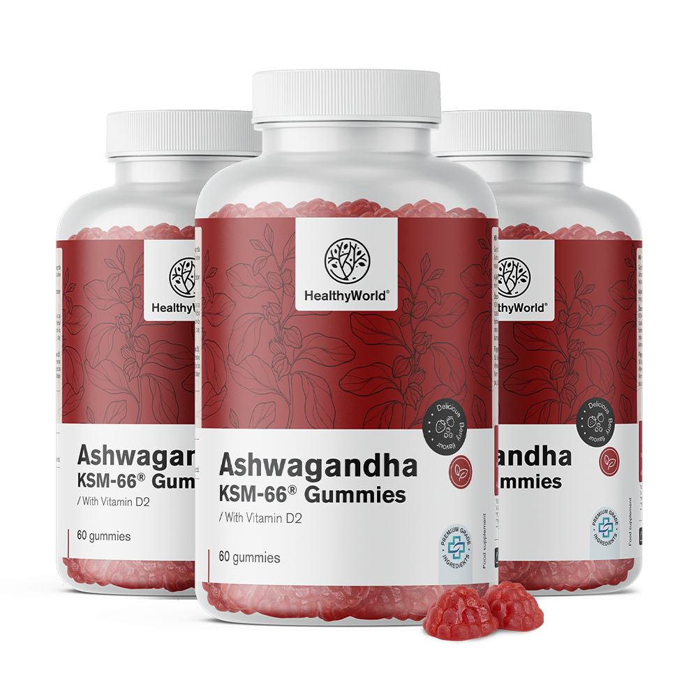 Ašvaganda KSM-66 300 mg - Ashwagandha KSM-66 300 mg