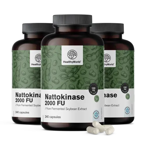 3x Nattokináz 2000 FU, összesen 720 kapszula