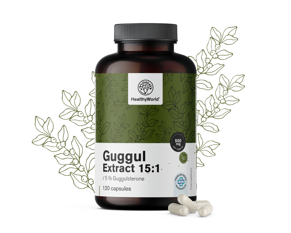 Guggul 500 mg - kivonat 15:1