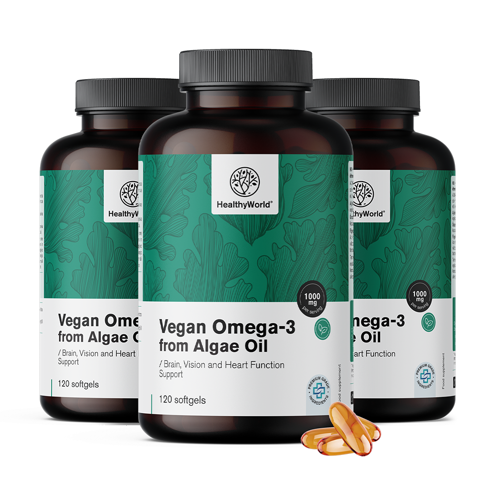 Vegán omega-3 1000 mg – algából
