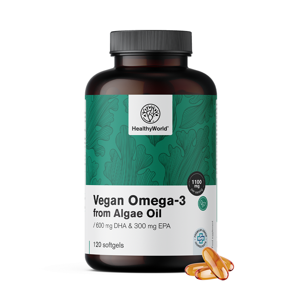 Vegán omega-3 1100 mg - algából