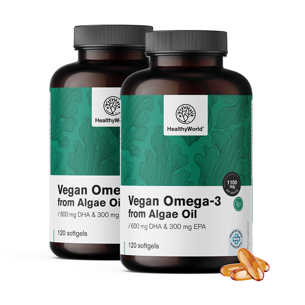 Vegán omega-3 1100 mg - algából