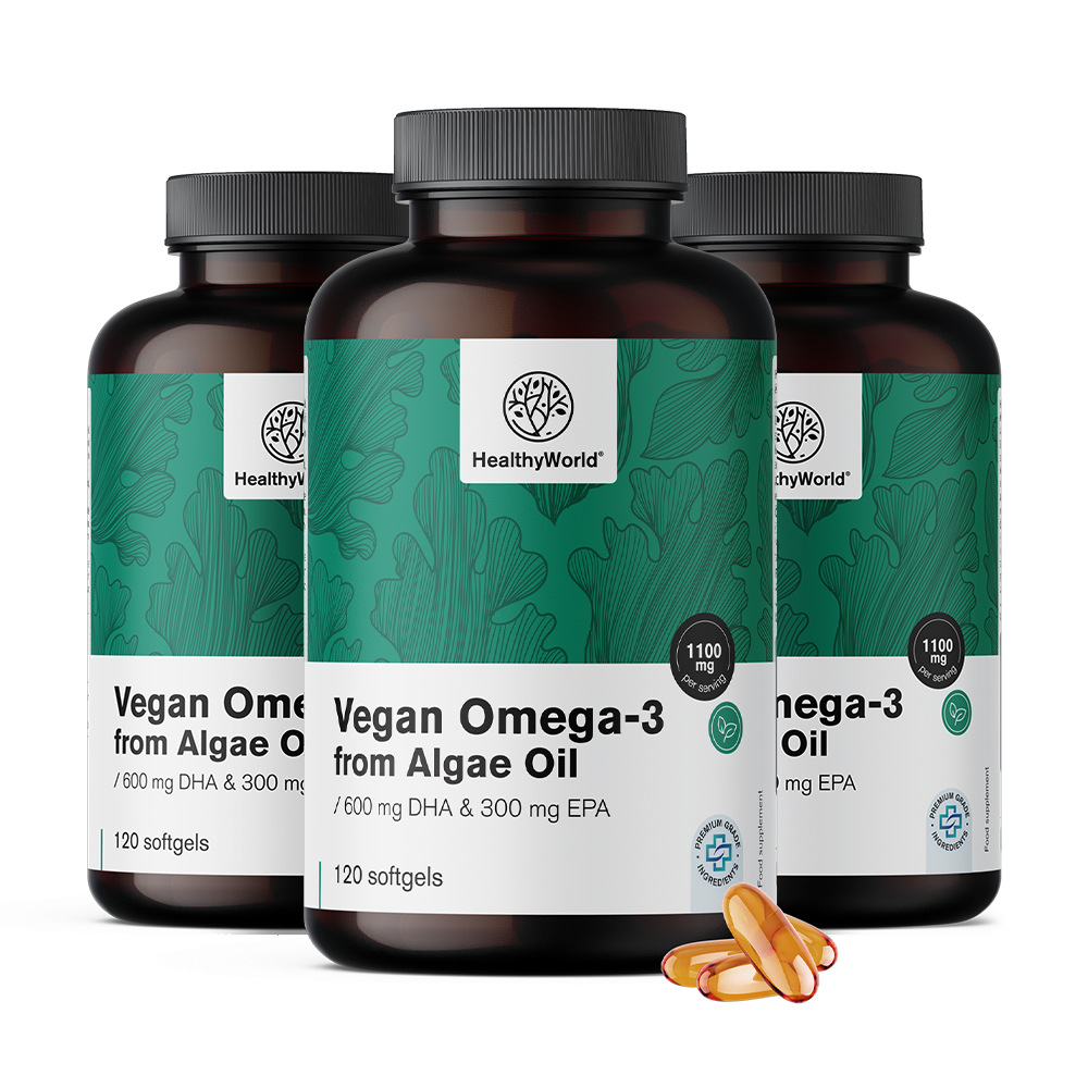 Vegán omega-3 1100 mg - algából