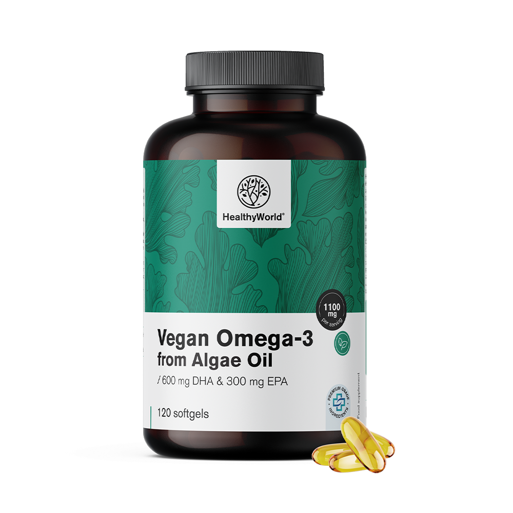 Vegán omega-3 1100 mg - algából