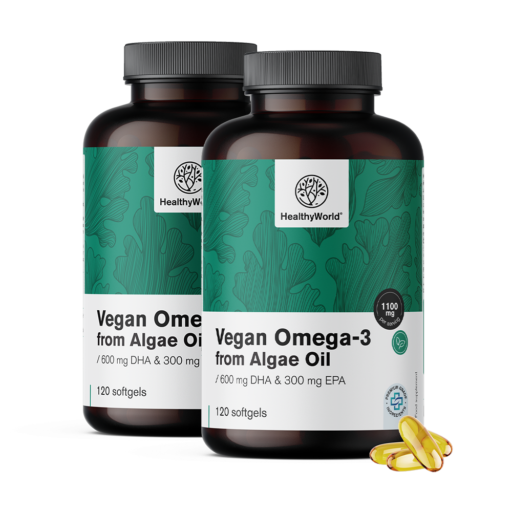 Vegán omega-3 1100 mg - algából