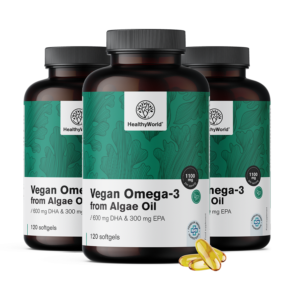 Vegán omega-3 1100 mg - algából