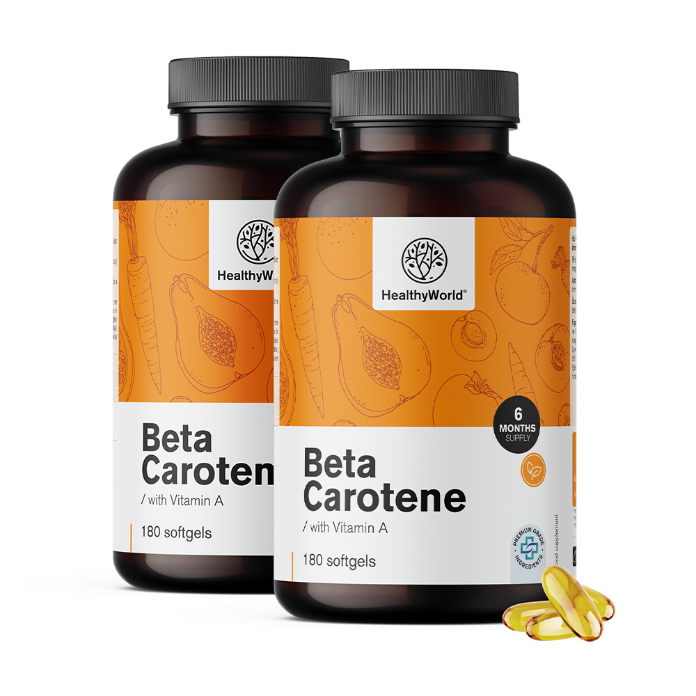 Beta-karoten 125.000 i.e. - Béta-karotin 125.000 NE.