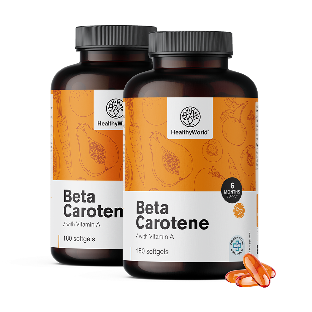 Beta-karoten 125.000 i.e. - Béta-karotin 125.000 NE.