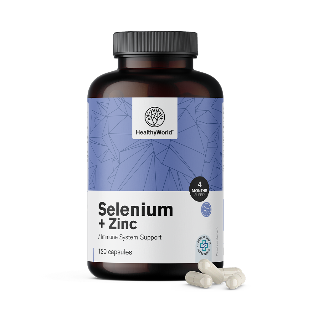 Szelén + cink.