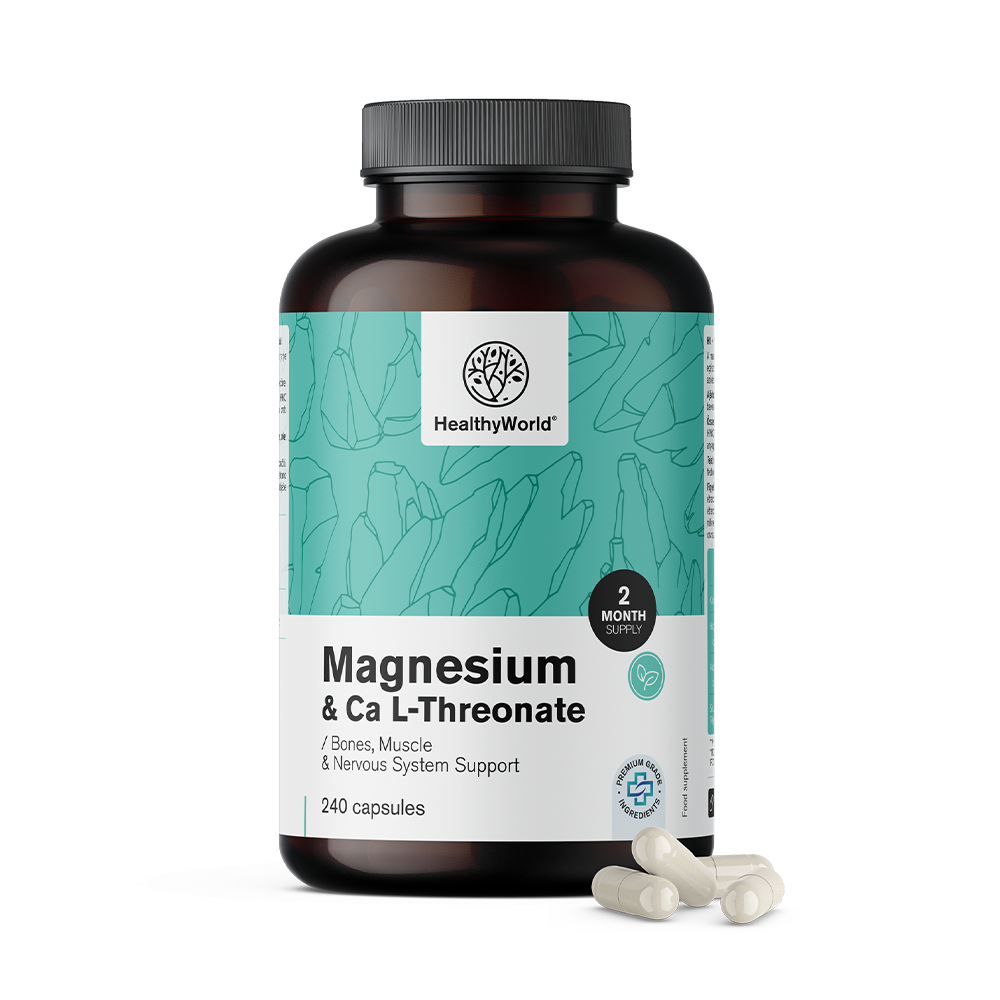 Magnézium + Kalcium L-treonát.