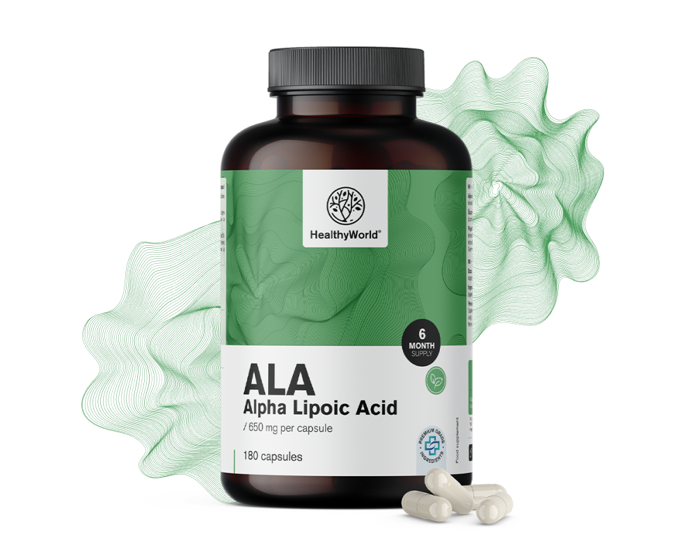 ALA - alfa-liponsav 650 mg