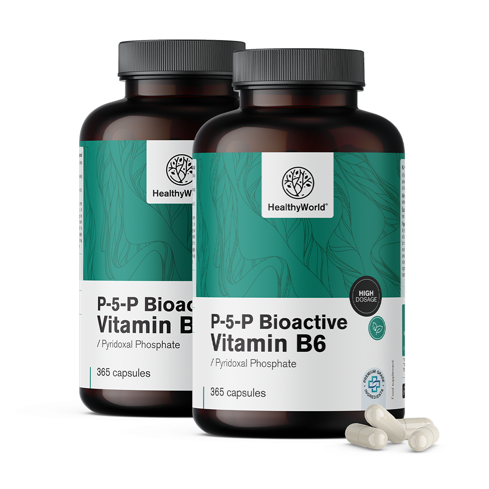 P-5-P - Bioaktív B6-vitamin.