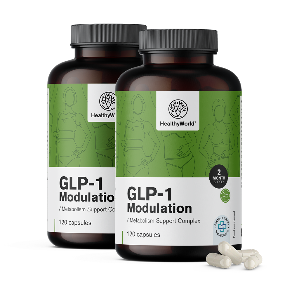 GLP-1 Moduláció - komplex a metabolizmus támogatására.