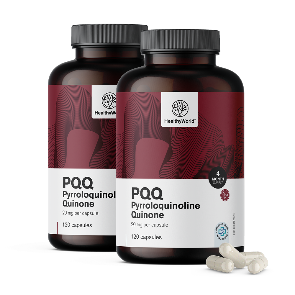 PQQ - pirolokinolin kinon 20 mg.PQQ - pirolokinolin kinon 20 mg.