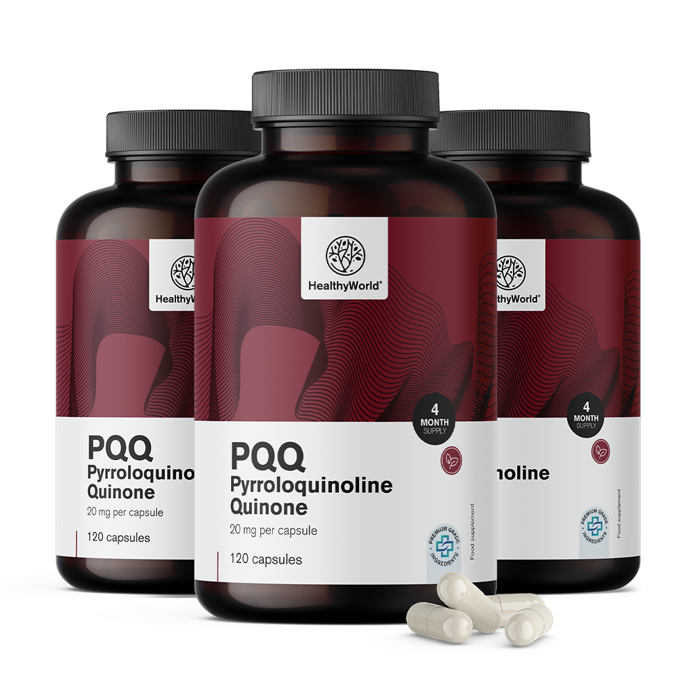 PQQ - pirolokinolin kinon 20 mg.PQQ - pirolokinolin kinon 20 mg.