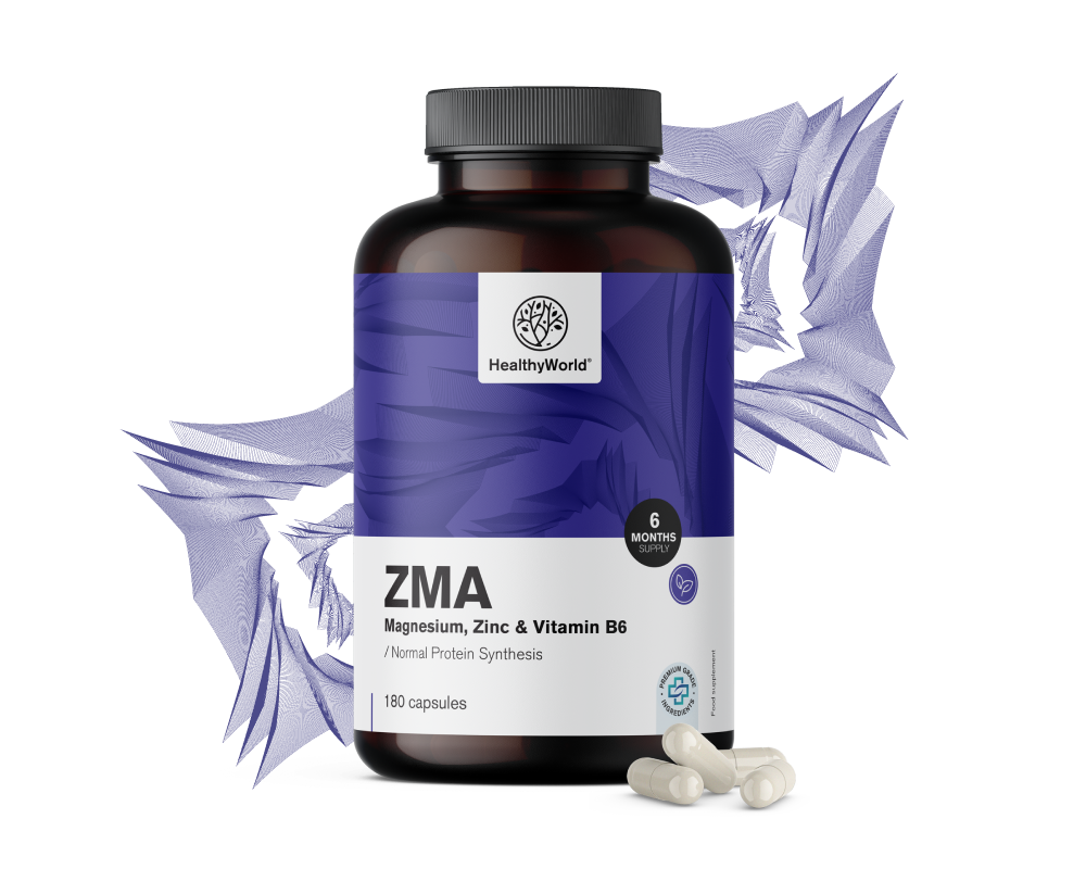 ZMA – magnézium, cink és B6