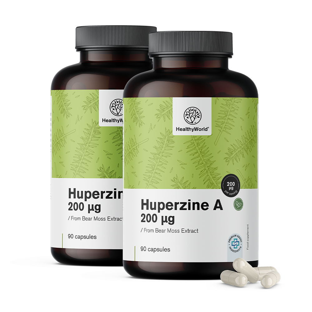 Huperzin A 200 µg. - Huperzin A 200 µg.