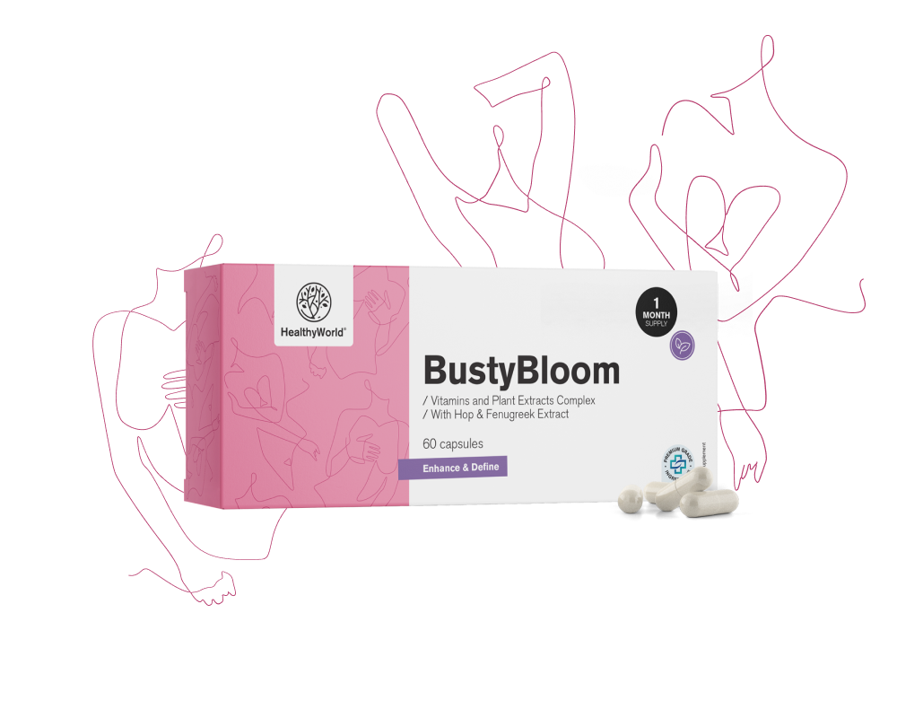 BustyBloom – vitaminok és növényi kivonatok komplexe
