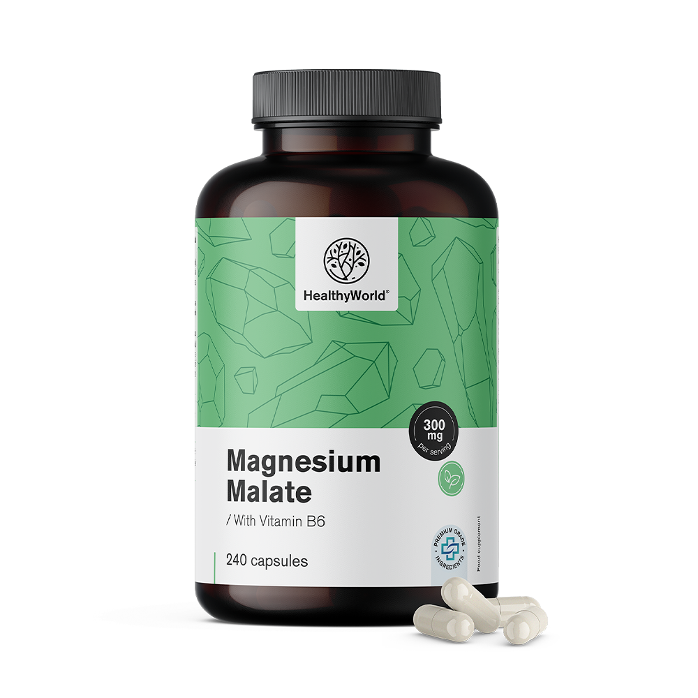 Magnézium-malát kapszulák.