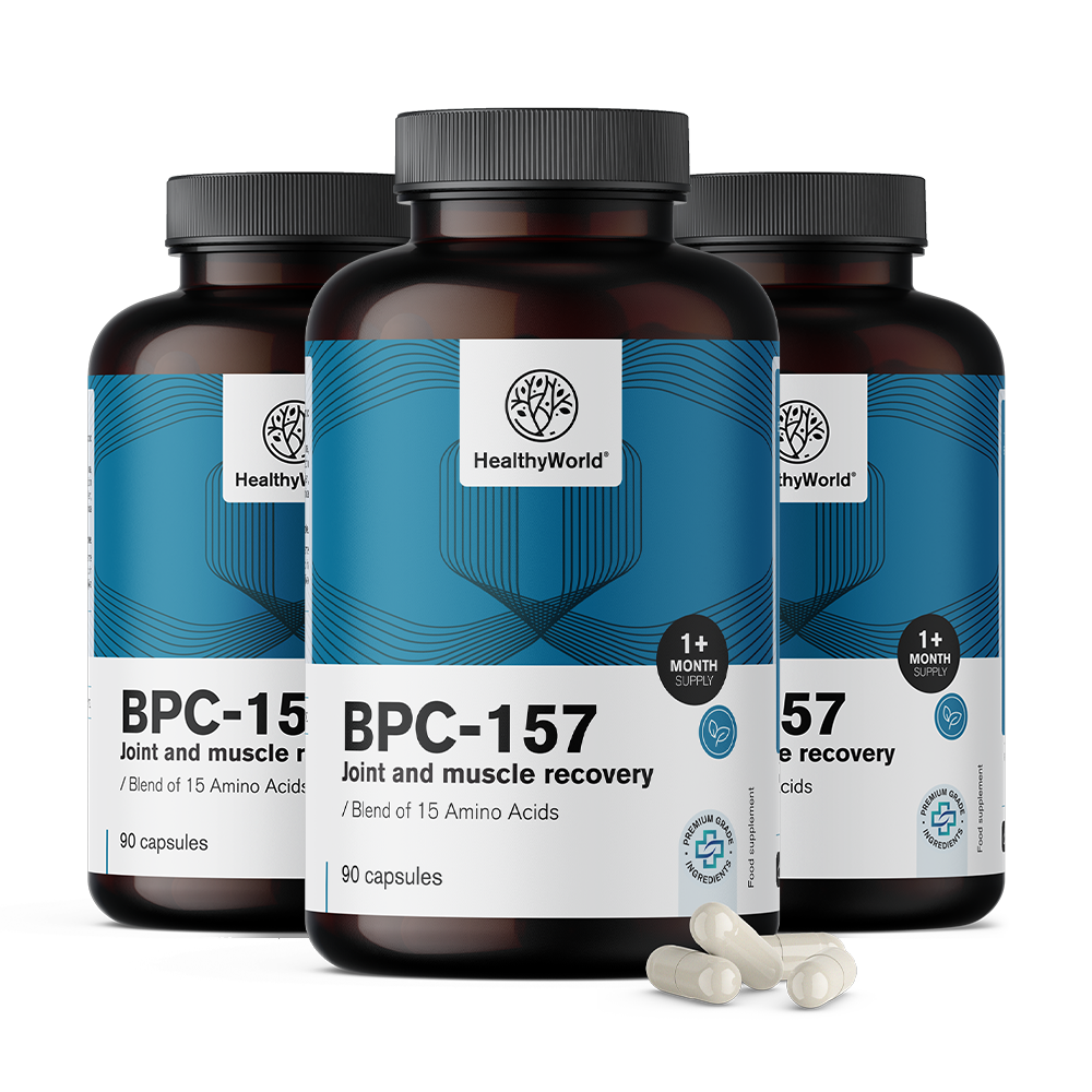 BPC-157 - izregenerálja az izmokat és az ízületeket.
