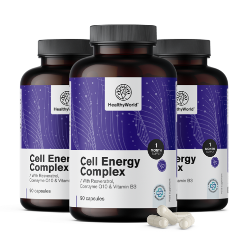 3x Cell Energy – az energiatermelés támogatására, összesen 270 kapszula