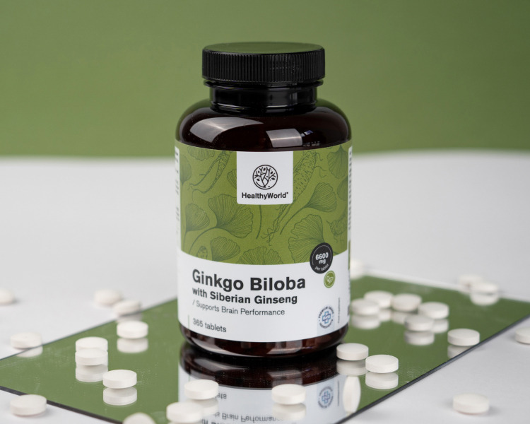 Ginkgo biloba szibériai ginzenggel 6600 mg